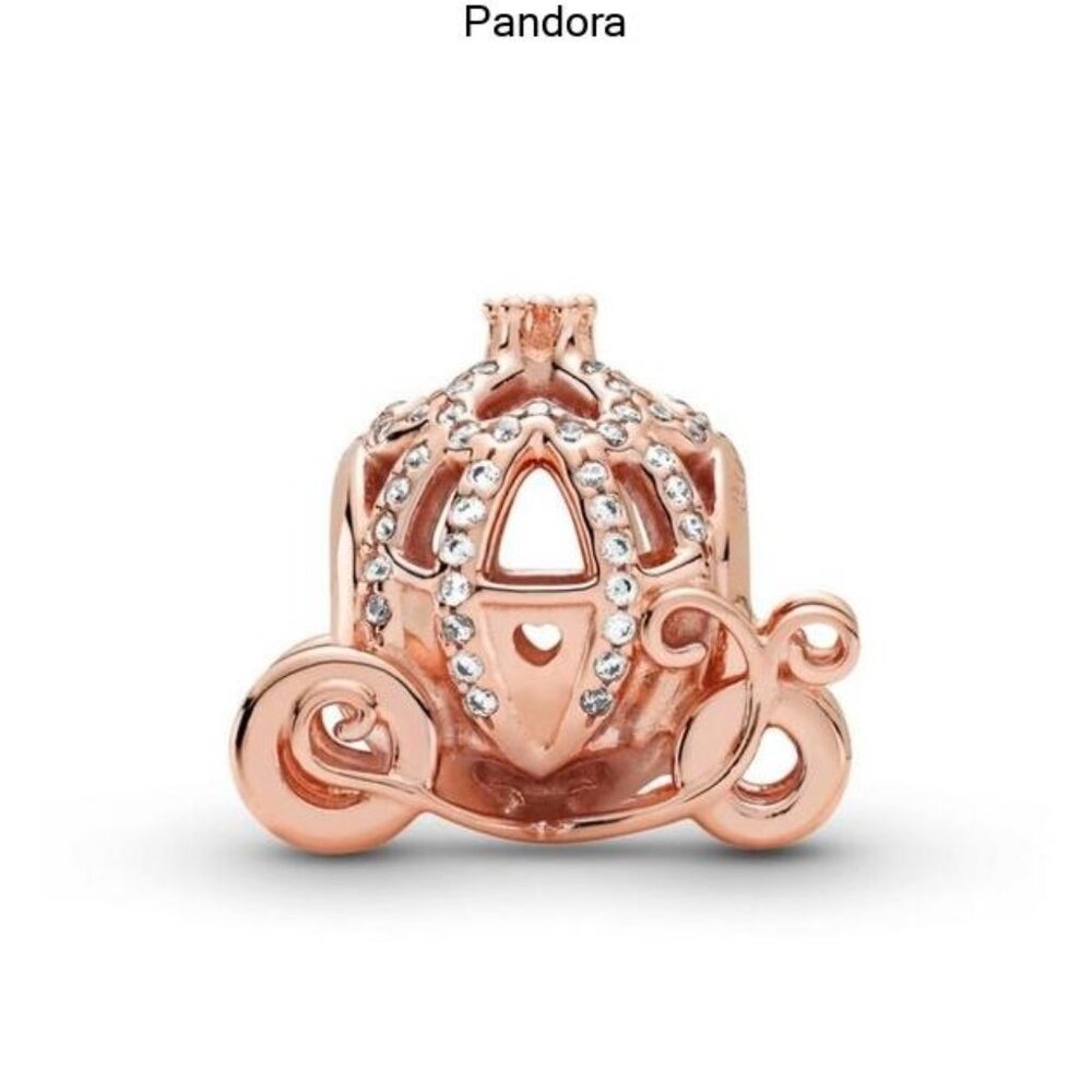 Pandora Disney Cinderella Sparkling Carriage Charm